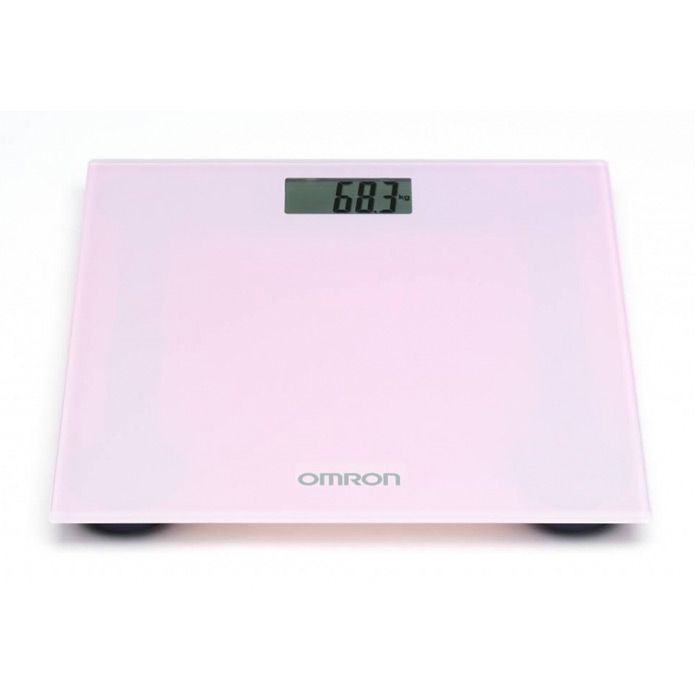 Весы OMRON HN-286 бытовые электронные розовые.