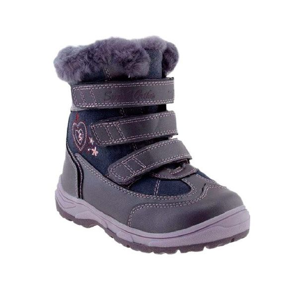 Ботинки ортопедические Сурсил-Орто зимние для девочек A43-048 фиолетовые.