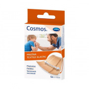 Пластырь текстильный Cosmos Textile Elast 6х10 см. 5 шт..