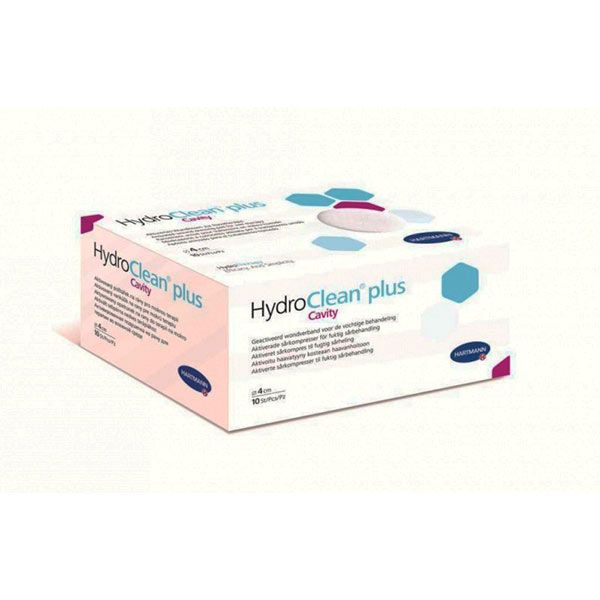 Повязка HydroClean plus cavity стерильная круглая 4см 10 шт.