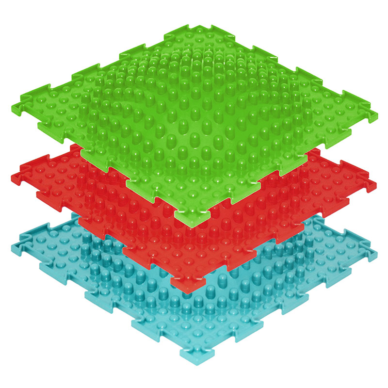 Коврик массажный Ортодон Островок мягкий 3 модуля.