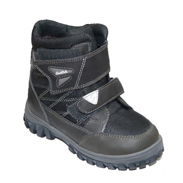 Ботинки ортопедические Сурсил-Орто зимние для мальчиков A44-086 черные.