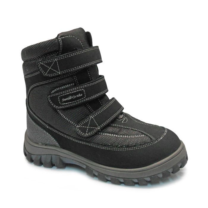 Ботинки ортопедические Сурсил-Орто зимние для мальчиков A43-038 черный.