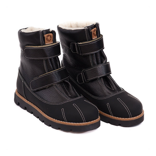 Ботинки Тапибу утепленные для мальчиков FT-23010.17-OL01O.02 стокгольм/черные
