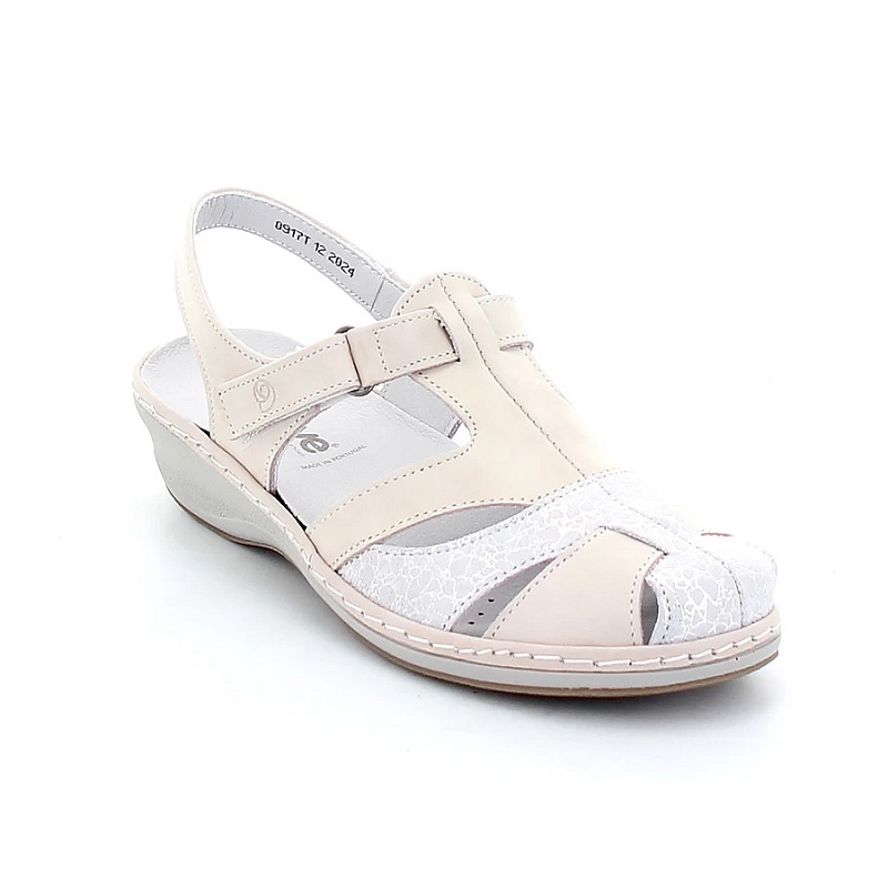 Сандалии Suave Paris женские 0917T-3103,1I13 молочные