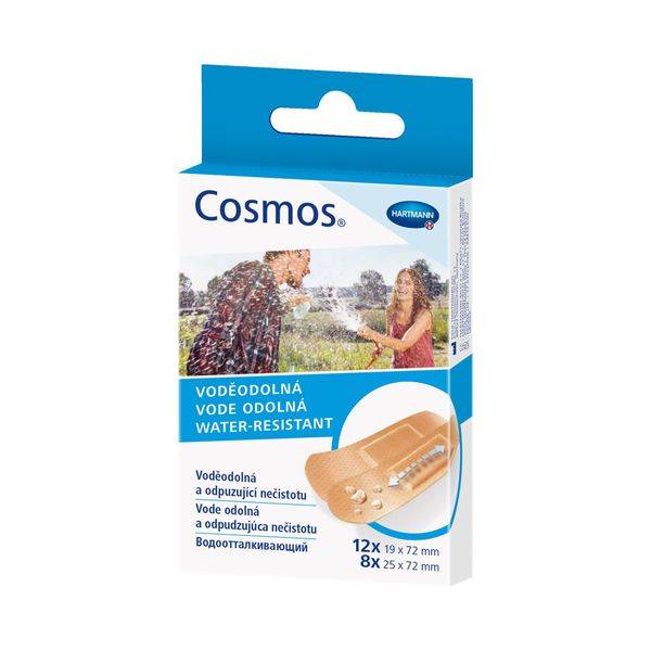 Пластырь водостойкий Cosmos Water-Resistant 20 шт./2 размера