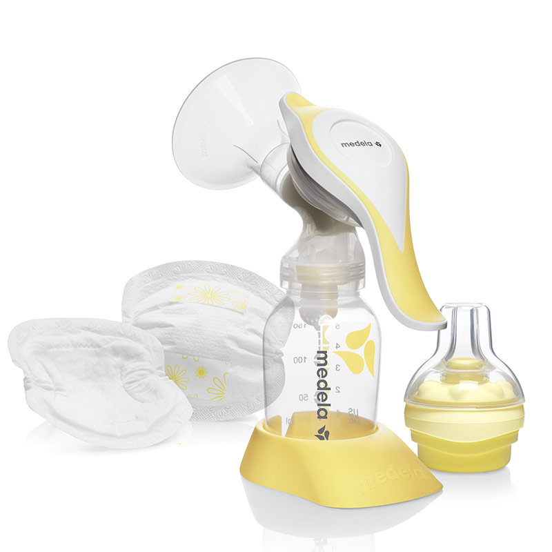 Medela Молокоотсос ручной двухфазный Хармони с соской