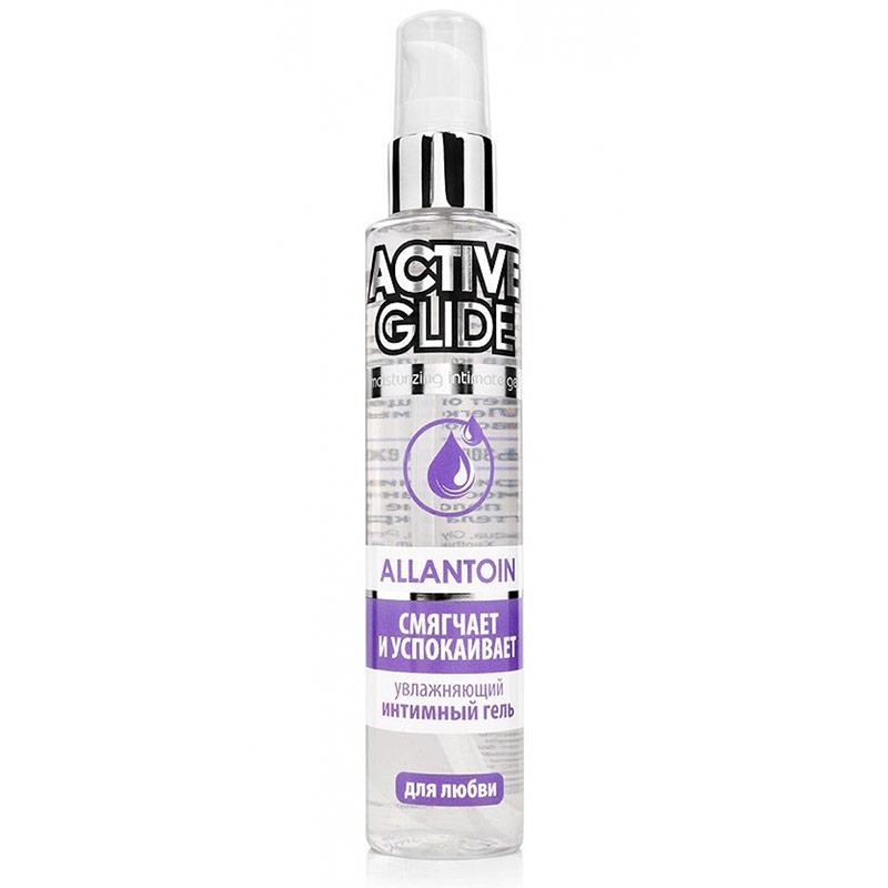 Гель интимный Active Glide Allantoin интимный увлажнительный LB-29002 100гр.