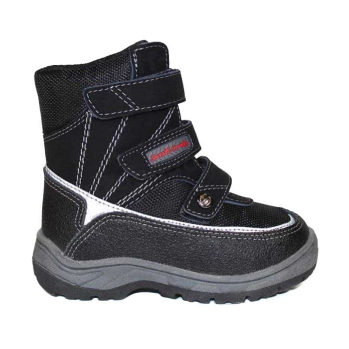 Ботинки ортопедические Сурсил-Орто зимние для мальчиков A43-070 черные.