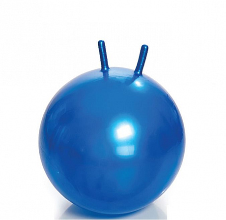 Мяч гимнастический 65 см. с рожками, с насосом арт.М-365