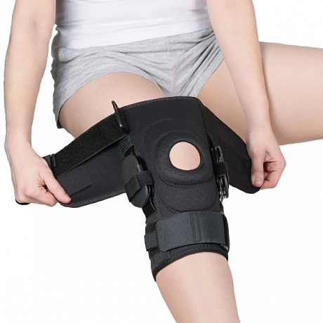 Бандаж на коленный сустав Экотен с полицентрическими шарнирами KS-RPA