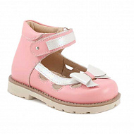 Туфли Мега Ортопедик для девочек 241 24 розовые.