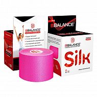 Кинезио Тейп Bio Balance Tape Silk 5см х 5м розовый.