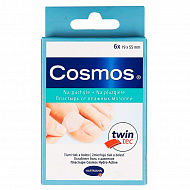 Пластырь Cosmos Hydro active 19х55мм для влажных мозолей 6шт.