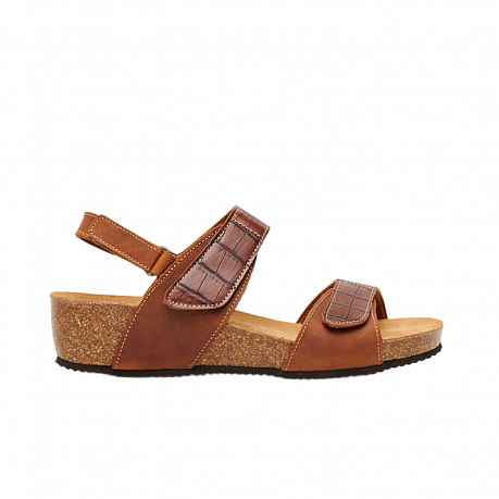 Сандалии Footwell женские 101589-120 коричневые. Изображение 2 из 4