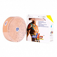 Кинезио тейп Bio Balance Tape 5см х 32м бежевый.